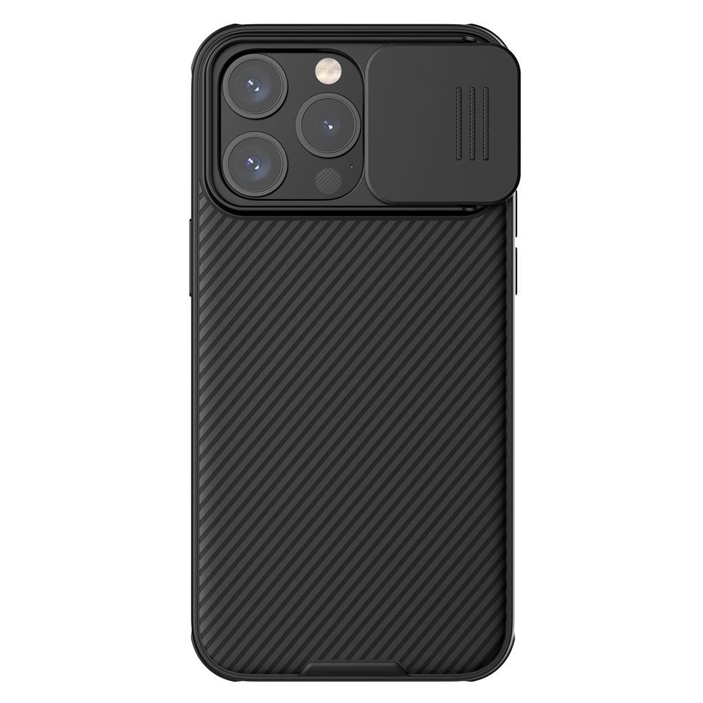 [6902048266070] Apple iPhone 15 Pro Nillkin Camshield Pro back cover case (Black)