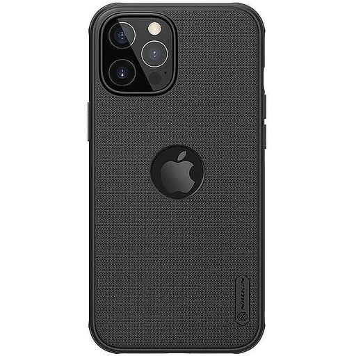 Apple iPhone 12 / iPhone 12 Pro Nillkin Super Frosted Shield Pro zadný kryt (čierny)