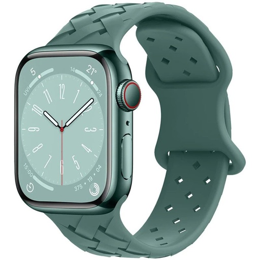 Apple Watch 42mm / Watch 44mm / Watch 45mm / Watch 49mm HOCO WA16 bamboo remienok zelený