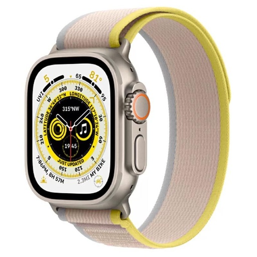 Apple Watch 42mm / Watch 44mm / Watch 45mm / Watch 49mm HOCO WA14 remienok biely