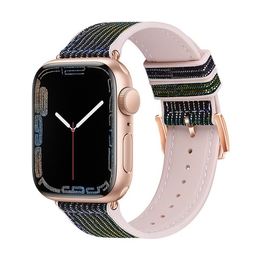 Apple Watch 42mm / Watch 44mm / Watch 45mm / Watch 49mm HOCO WA11 diamond inteligentné hodinky remienok čierny