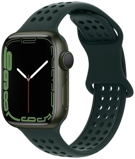 Apple Watch 42mm / Watch 44mm / Watch 45mm / Watch 49mm HOCO WA08 inteligentné hodinky remienok zelený