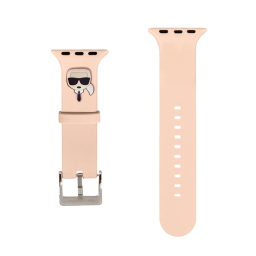 Apple Watch 42/44mm Karl Lagerfeld Karl Head puzdro (Ružový) – KLAWLSLKP