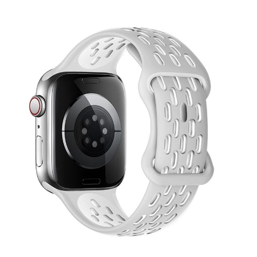 Apple Watch 38mm / Watch 40mm / Watch 41mm HOCO WA19 buckle raindrop remienok biely
