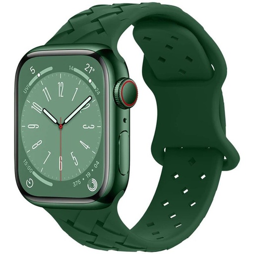 Apple Watch 38mm / Watch 40mm / Watch 41mm HOCO WA16 bamboo remienok zelený ako borovica