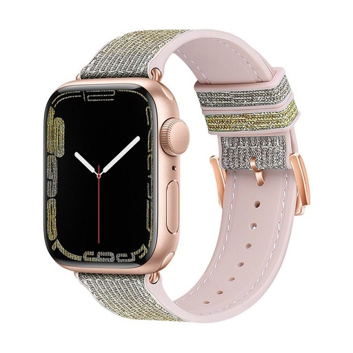 Apple Watch 38mm / Watch 40mm / Watch 41mm HOCO WA11 diamond inteligentné hodinky remienok žltý