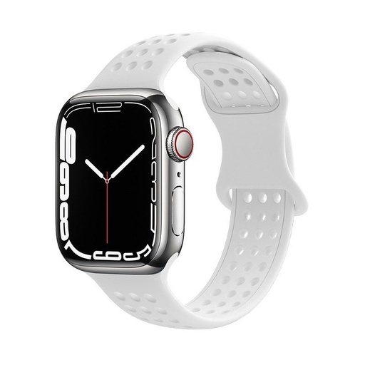 Apple Watch 38mm / Watch 40mm / Watch 41mm HOCO WA08 inteligentné hodinky remienok biely