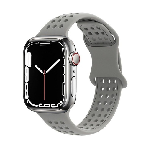 Apple Watch 38mm / Watch 40mm / Watch 41mm HOCO WA08 inteligentné hodinky remienok sivý