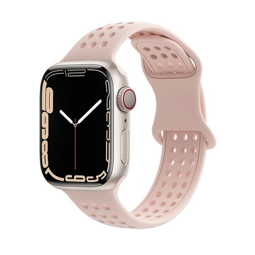 Apple Watch 38mm / Watch 40mm / Watch 41mm HOCO WA08 inteligentné hodinky remienok béžový
