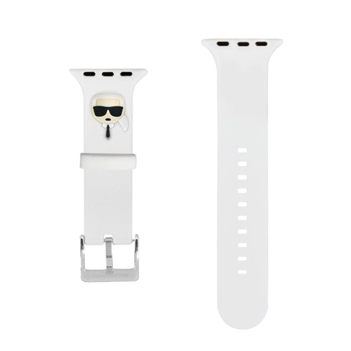 Apple Watch 38/40mm Karl Lagerfeld Karl Head puzdro (Biely) – KLAWMSLKW