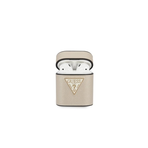 AirPods Guess Saffiano puzdro (Béžový) - GUACA2VSATMLLG