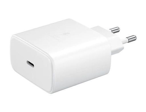 Samsung sieťový nabíjačka USB-C s káblom 45W (Biely)
