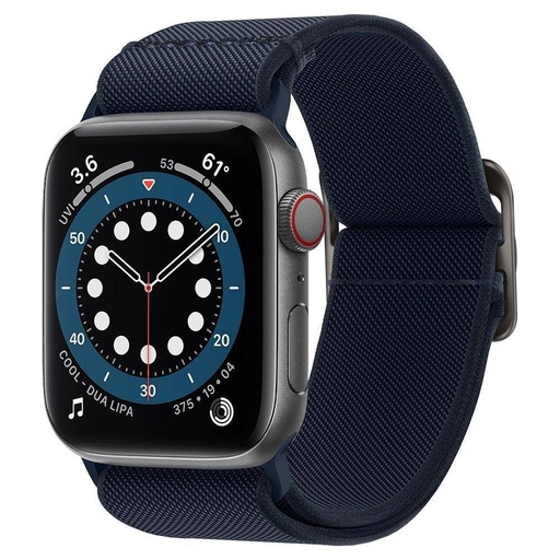 Apple Watch Series 1/2/3/4/5/6(42/44mm) Spigen fit lite remienok, morská modrá