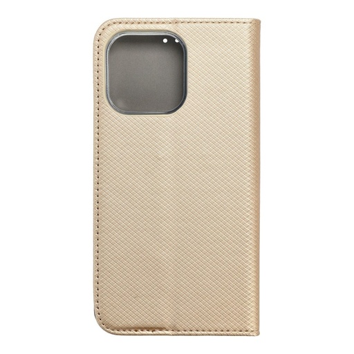 Apple iPhone 13 Pro smart magnet magnetický knižkové puzdro (Zlatý)