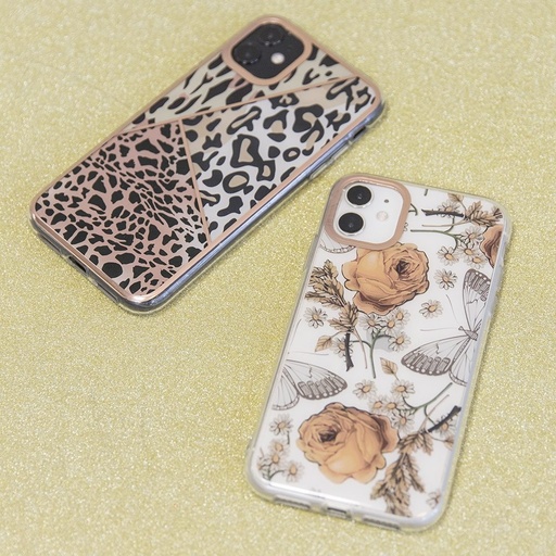 Apple iPhone 12 / iPhone 12 Pro silikónový zadný kryt (Ruža)