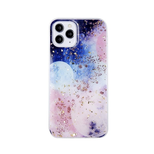 Apple iPhone 12 / iPhone 12 Pro zlatý glam zadný kryt (Galaktický)