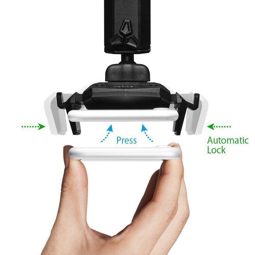 Spigen TS35 držiak do auta (s prísavkou), do auta držiak na telefón (na palubnú dosku), čierny