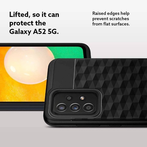 Samsung Galaxy A52 4G/A52 5G/A52s 5G Caseology parallax (Čierny)