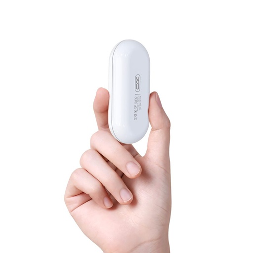 XO X5 bezdrôtový Bluetooth headset (Biely)