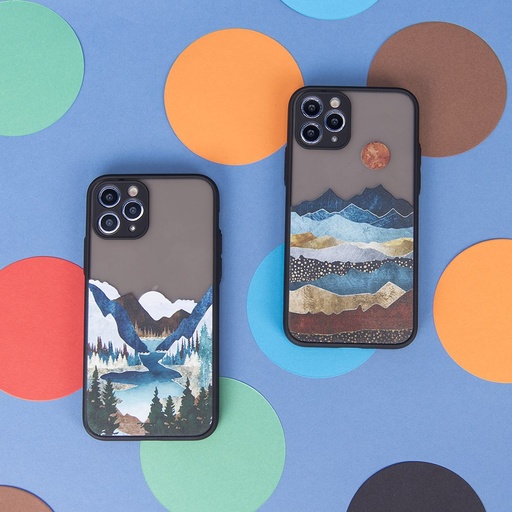 Apple iPhone 12 silikónový zadný kryt (Landscape 2)