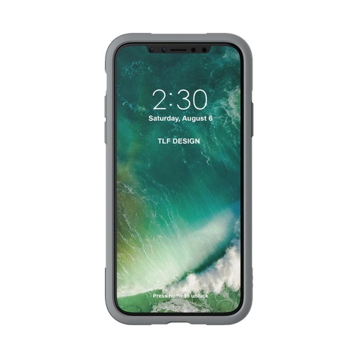 Apple iPhone X/ XS Adidas solo prémiový zadný kryt, (Čierny)