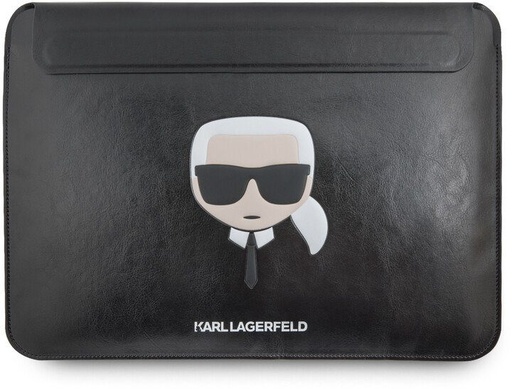 Apple MacBook Air/Pro Karl Lagerfeld Sleeve puzdro (Čierny) – KLCS133KHBK