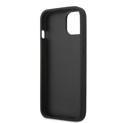 Apple iPhone 13 mini Karl Lagerfeld PU Saffiano Karl Head puzdro (Strieborný) – KLHCP13SSAKHSL