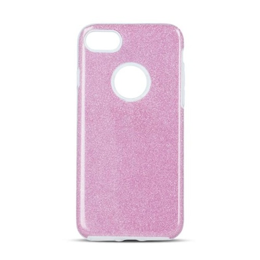 Apple iPhone 12 / iPhone 12 Pro glitter 3in1 zadný kryt (Ružový)