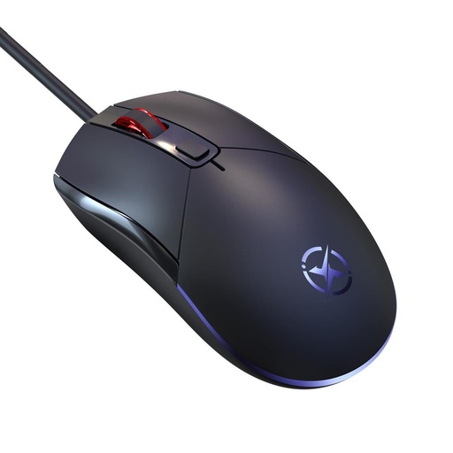 XO M5 A582 drôtový myš (Čierny) – USB konektor, gamer vyhotovenie