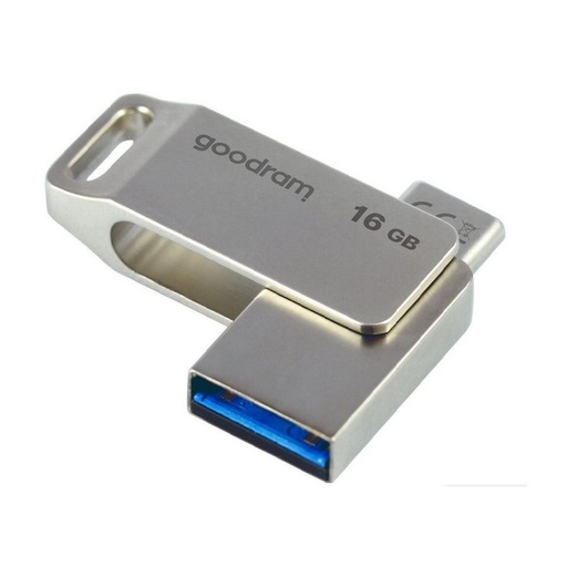 ODA3 0160S0R11 16GB USB 3.2 USB-C pendrive, sivý