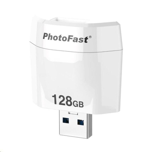 Photofast iOS 128GB Photocube smart záchrana dát, Biely