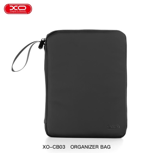 XO CB03 taška 10,9" s uhlopriečkou displeja s k tabletu, vnútorný s vreckom a rôzny doplnky na uloženie (Čierny)