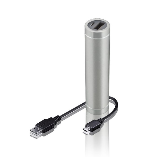 Forever PB-010 2300mAh power bank, strieborný