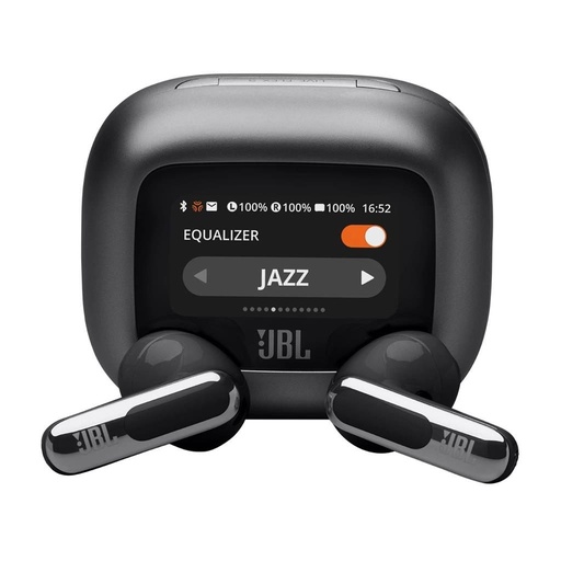 JBL Live Flex 3 bezdrôtový headset (s potlačením hluku) (Čierny)
