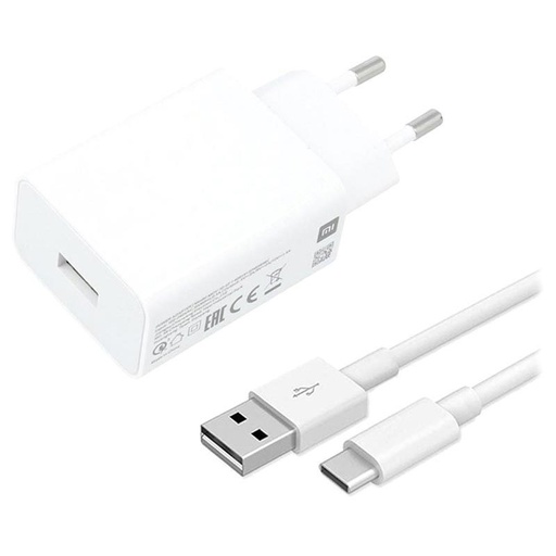 Xiaomi MDY-11-EP sieťový rýchlonabíjačka type-C s káblom 22.5W (Biely) ECO balenie