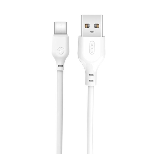 XO NB103 USB – USB-C kábel (Biely) - 1,0 m - 2.1A