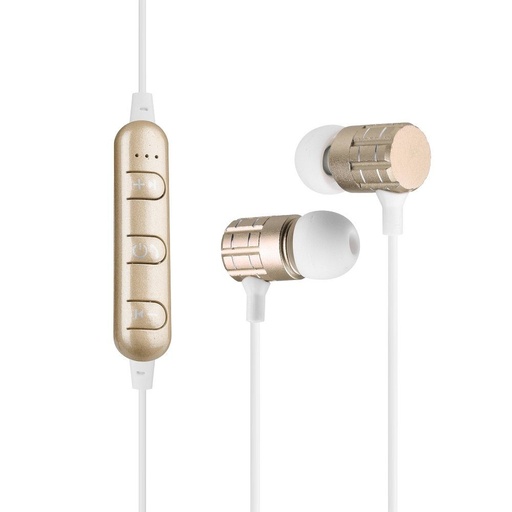 AWEI F1 bluetooth headset, zlatý