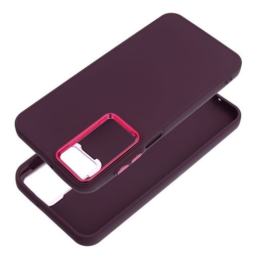 Xiaomi Redmi Note 15 Pro 5G Frame silikónový zadný kryt (Fialový)
