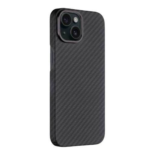 Apple iPhone 15 Tactical MagForce Aramid MagSafe zadný kryt (Čierny)