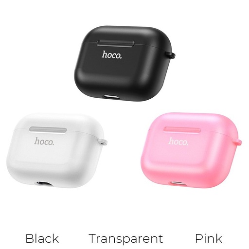 Apple Airpods Pro Hoco WB21 silikónový puzdro (Ružový)