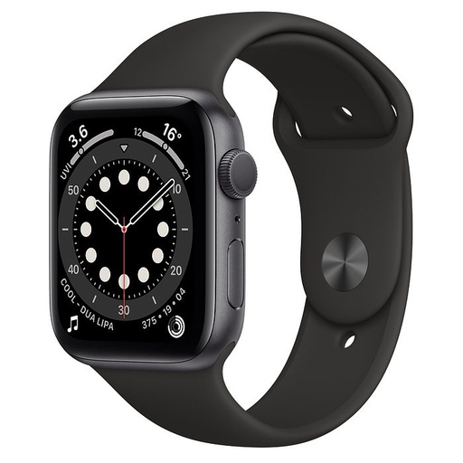 Apple watch Series 6 44mm, astrálna sivá