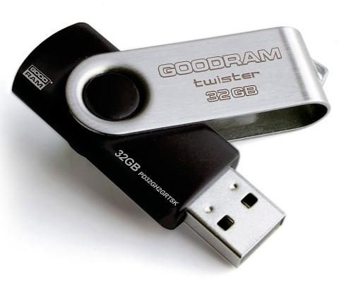 Goodram 32GB USB 2.0 pendrive, Čierny