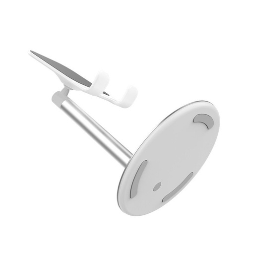 Hoco PH15 stolový telefón a držiak na tablet stojan, hliník zliatina, strieborný
