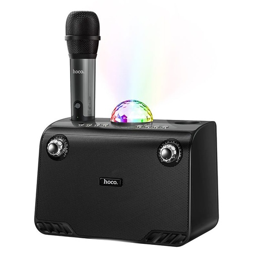 Hoco BS41 bezdrôtový reproduktor, BT V5.0, 2400mAh, TF, USB, AUX playback, mikrofón vstup, bezdrôtový s mikrofónom, feh
