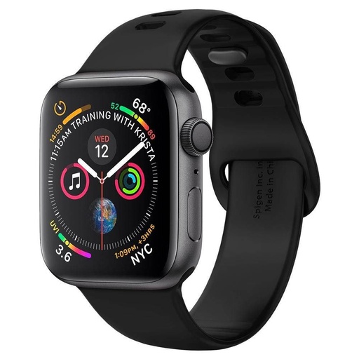 Apple Watch 6 40mm Spigen Air fit remienok, čierny