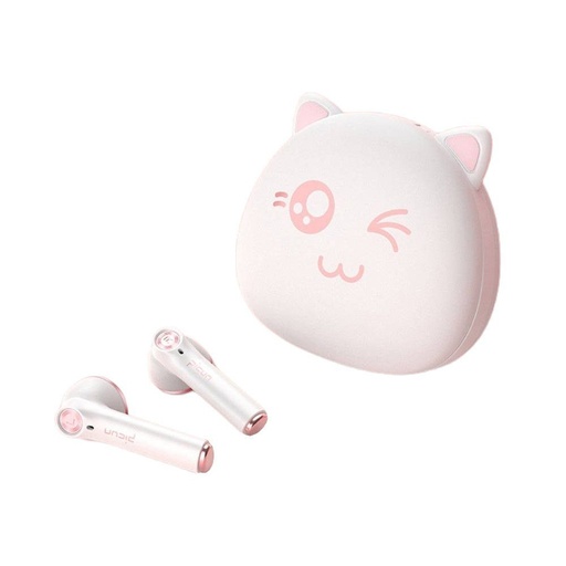 Picun HI CAT bezdrôtový headset, BT 5.0, biely