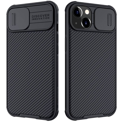 Apple iPhone 13 (6,1") Nillkin camshield zadný kryt, čierny
