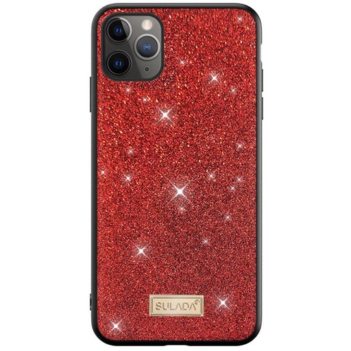 Apple iPhone 7/8/SE 2020/ SE 2022 SULADA dazzling glitter zadný kryt (Červený)