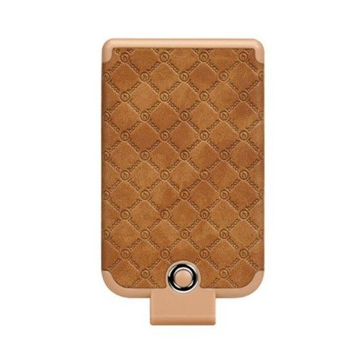 Hoco BW4 power bank, 4000 mAh, hnedý
