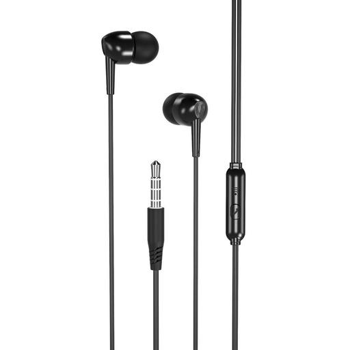 XO EP37 headset (jack 3,5mm), s mikrofónom, sivý